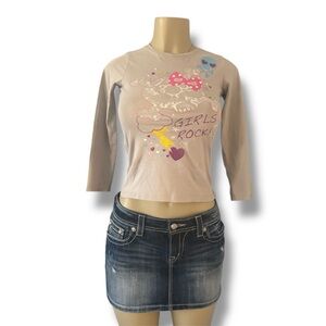 Girls Rock Graphic Top